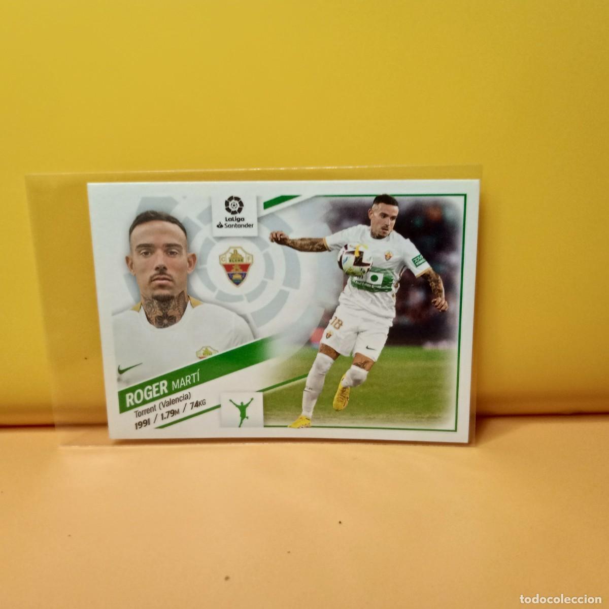 Cromos de f&uacute;tbol: EDICIONES ESTE 2022 2023 22 23 ULTIMOS FICHAJES 34 ELCHE CF ROGER (3&ordf; EDICI&Oacute;N)