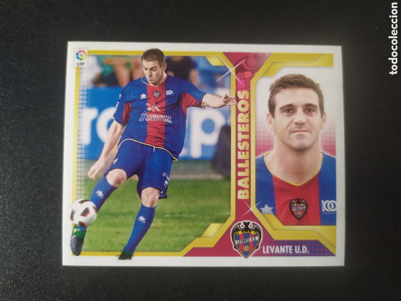 Cromos de f&uacute;tbol: Liga este 2011 2012 11 12 panini Ballesteros n&deg; 5 Levante