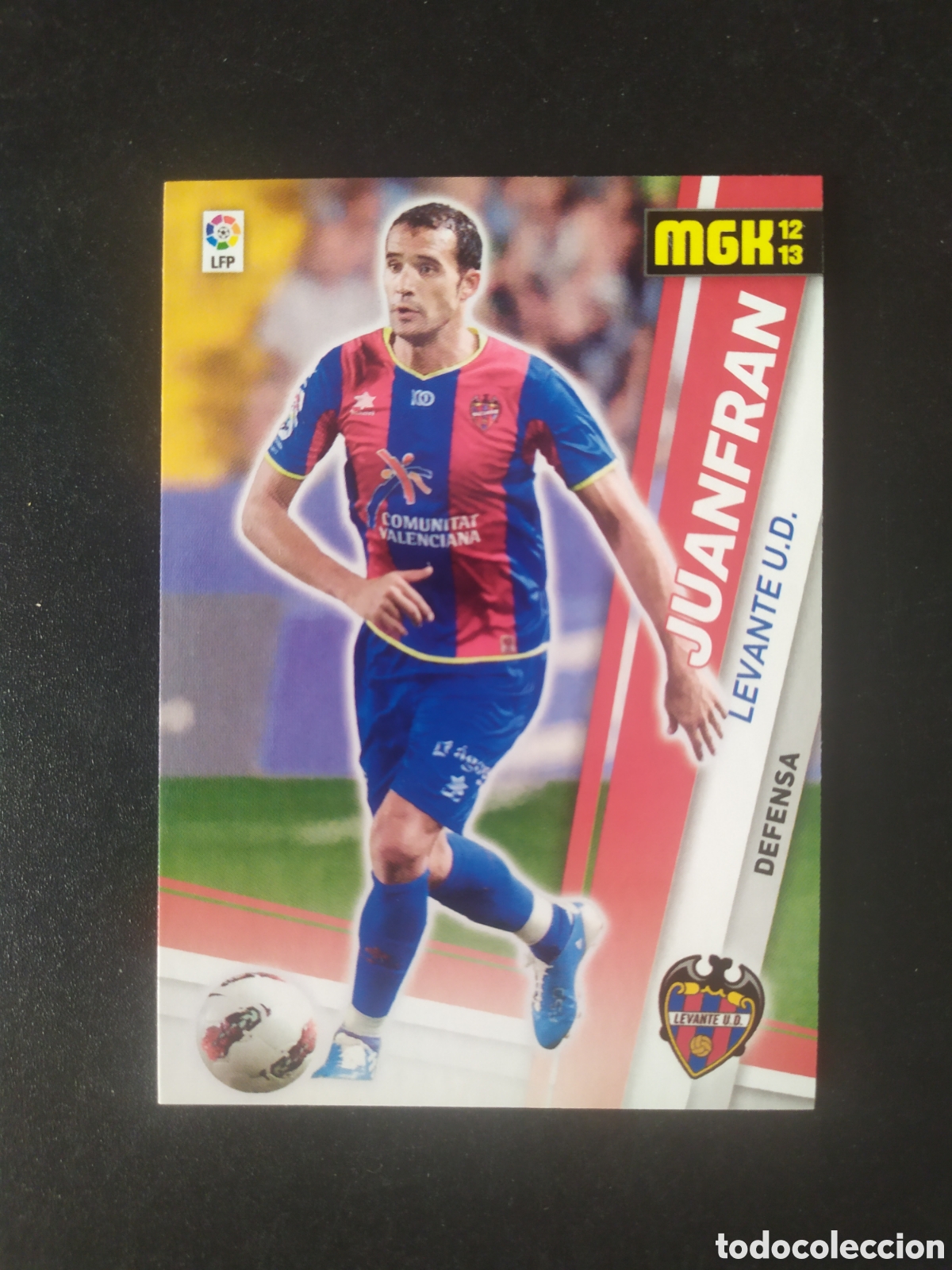 Cromos de f&uacute;tbol: Megacracks 2012 2013 12 13 panini Juanfran n&deg; 169 Levante