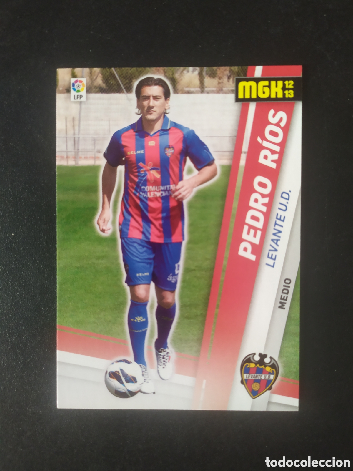 Cromos de f&uacute;tbol: Megacracks 2012 2013 12 13 panini Pedro Rios n&deg; 174 Levante