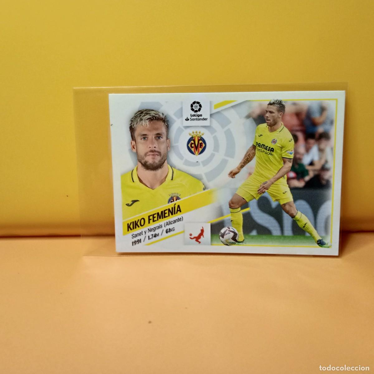 Cromos de f&uacute;tbol: EDICIONES ESTE 2022 2023 22 23 ULTIMOS FICHAJES 39 VILLARREAL CF KIKO FEMEN&Iacute;A (3&ordf; EDICI&Oacute;N)