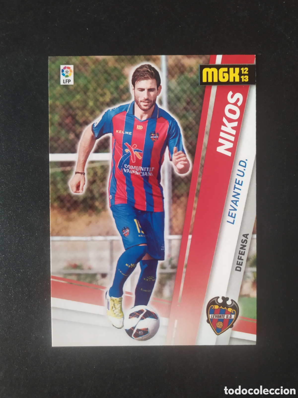 Cromos de f&uacute;tbol: Megacracks 2012 2013 12 13 panini Nikos fichaje n&ordm; 461 Levante