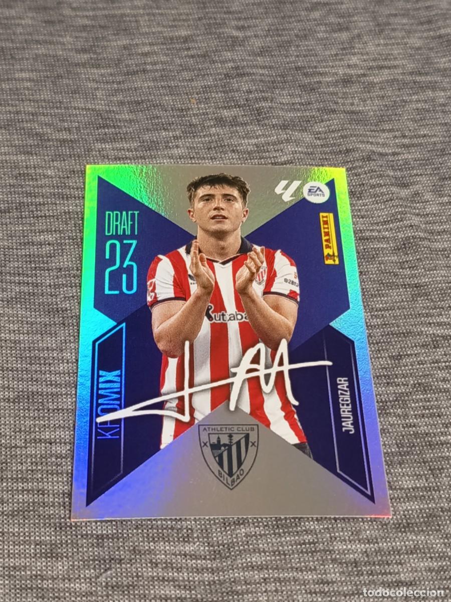 Cromos de f&uacute;tbol: Liga este 26 27 Panini JAUREGIZAR N&deg;K11 KROMIX FIRMADO nuevo