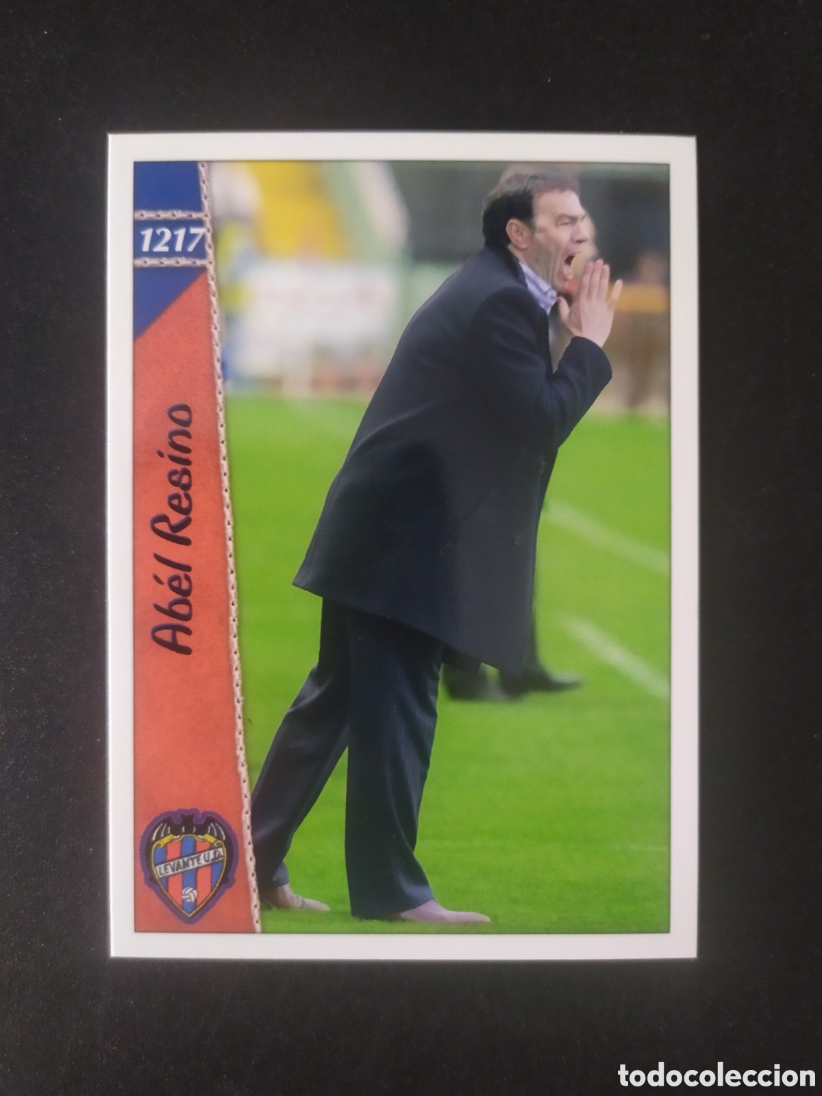 Cromos de f&uacute;tbol: Mundicromo fichas Liga 2006 2007 06 07 Abel Resino n&deg; 1217 Levante