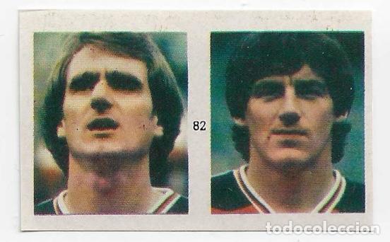 Cromos de f&uacute;tbol: #82 Espa&ntilde;a 1982_Inglaterra_Thompson-Coppell REYAUCA