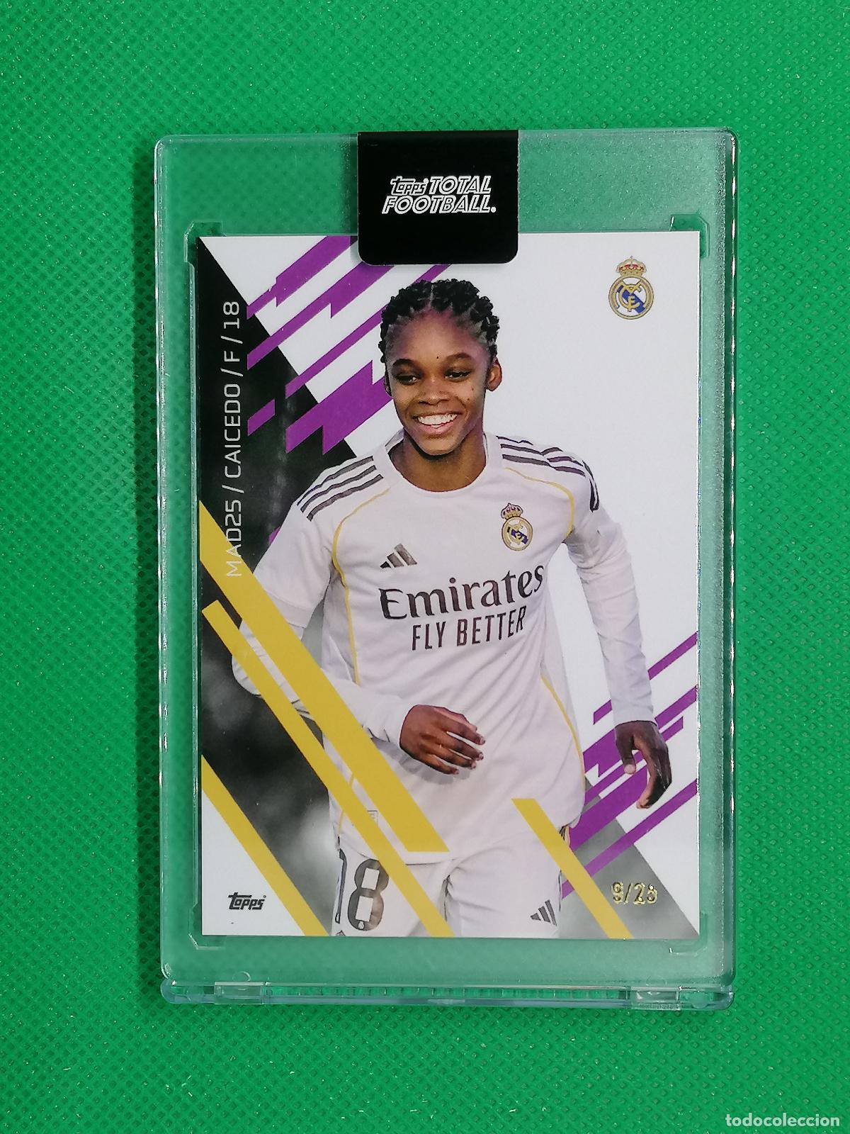 Cromos de Futebol: LINDA CAICEDO REAL MADRID /25 ⚽ TTF TOPPS TOTAL FOOTBALL 25 26 2025 2026 ⚽