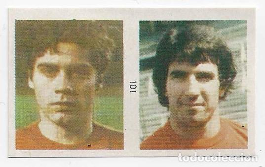 Cromos de f&uacute;tbol: #101 Espa&ntilde;a 1982_Espa&ntilde;a_L&oacute;pez Ufarte-Juanito REYAUCA