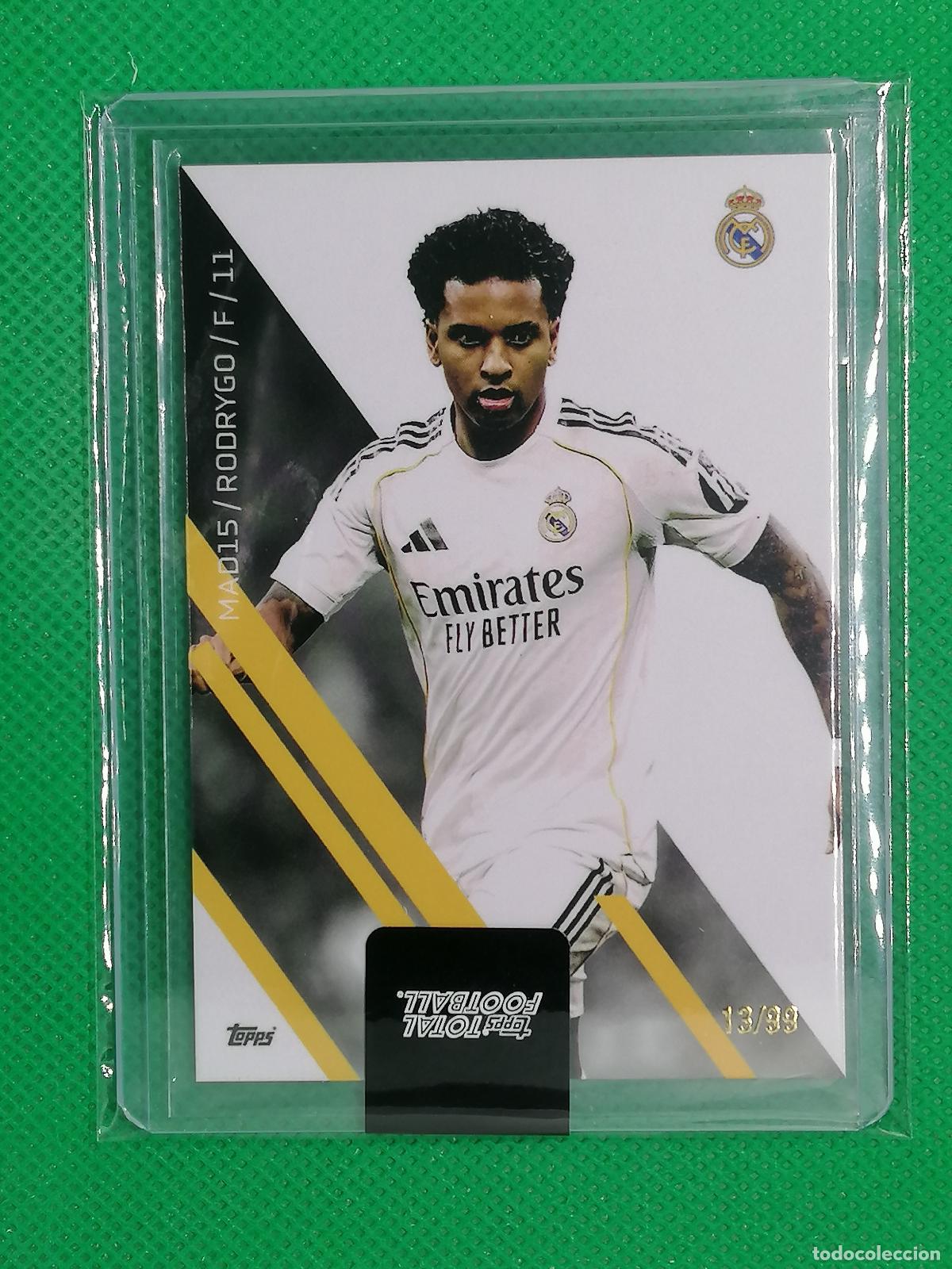 Cromos de f&uacute;tbol: RODRYGO REAL MADRID /99 ⚽ TTF TOPPS TOTAL FOOTBALL 25 26 2025 2026 ⚽