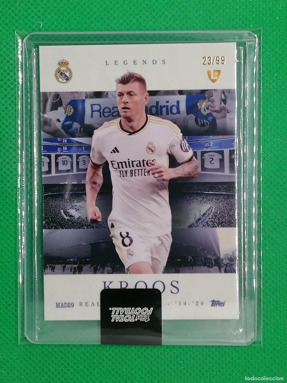 Cromos de f&uacute;tbol: TONI KROOS REAL MADRID /99 ⚽ TTF TOPPS TOTAL FOOTBALL 25 26 2025 2026 ⚽