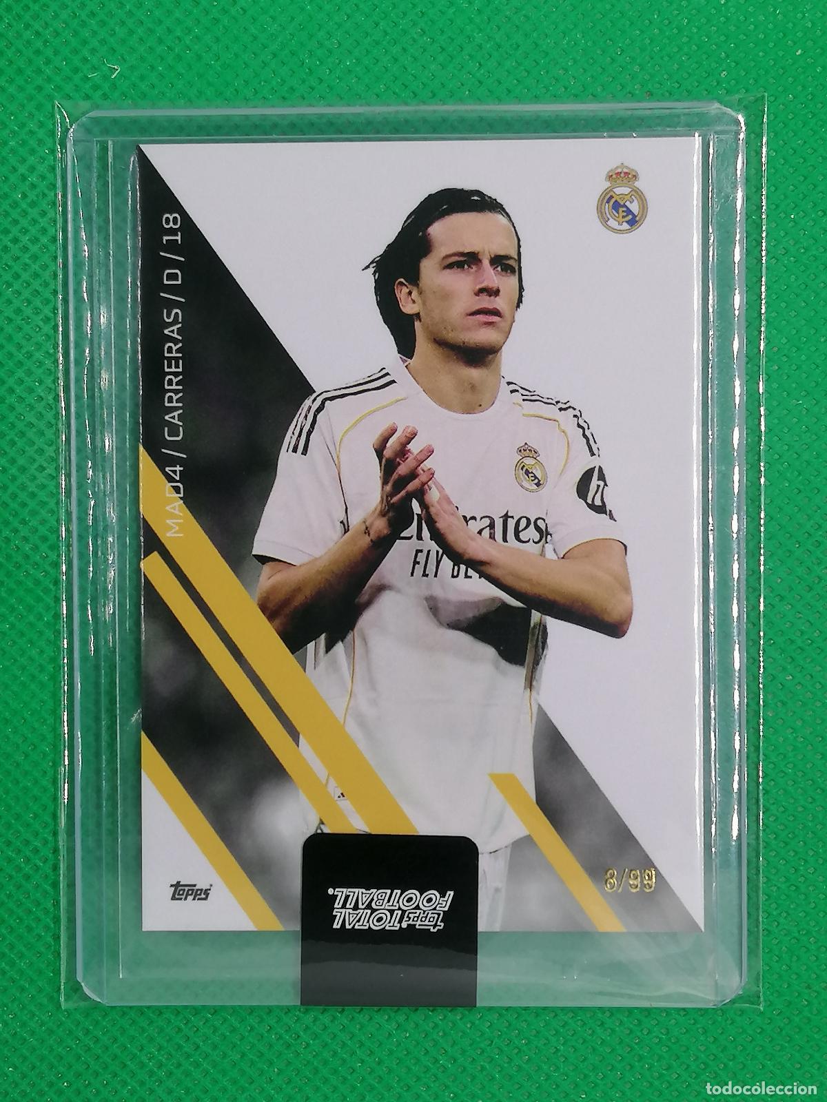 Cromos de f&uacute;tbol: ALVARO CARRERAS REAL MADRID /99 ⚽ TTF TOPPS TOTAL FOOTBALL 25 26 2025 2026 ⚽