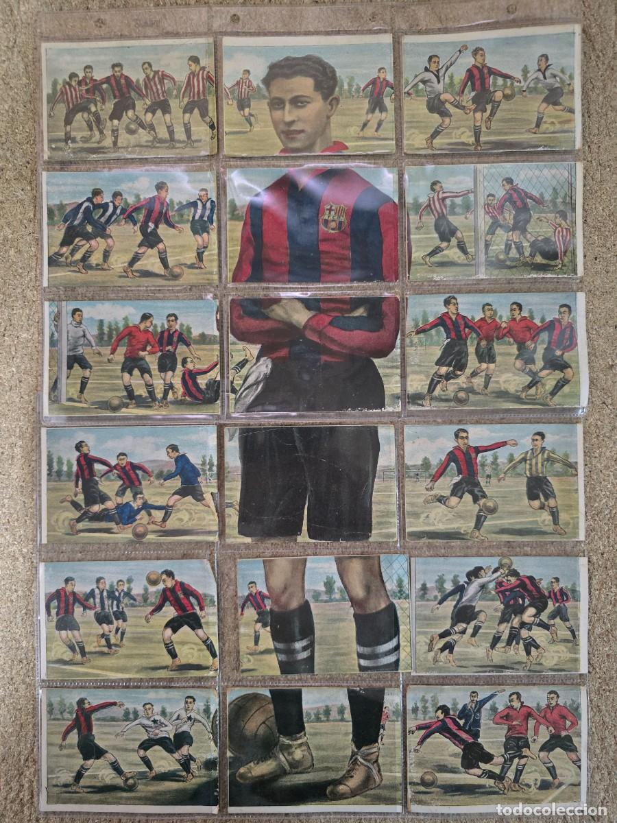 Cromos de f&uacute;tbol: Paulino Alc&aacute;ntara FC Barcelona Cromos Ense&ntilde;anza del Juego del Foot-Ball 1922 Chocolates Jaime Boix