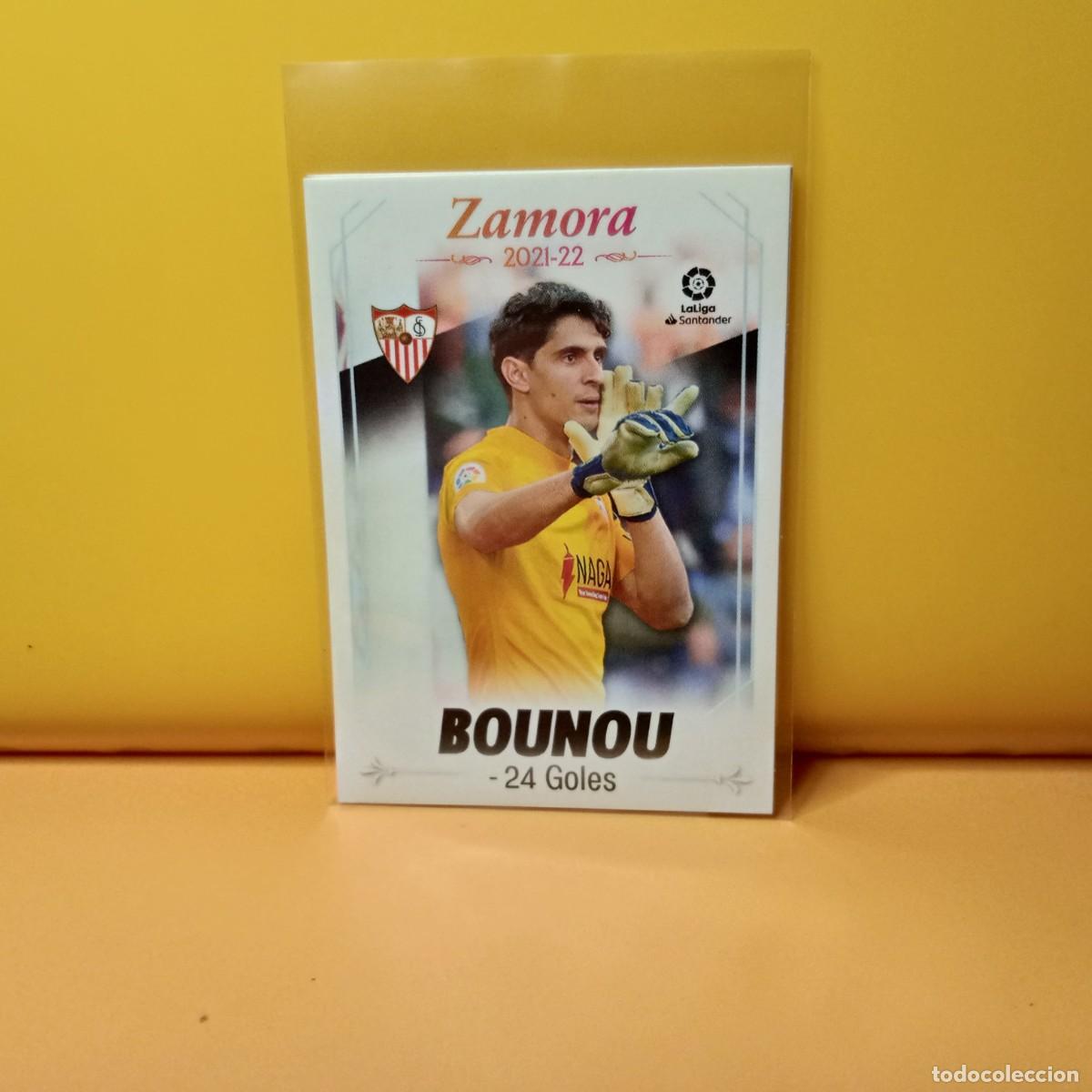 Figurine di Calcio: EDICIONES ESTE 2022 2023 22 23 CUADRO DE HONOR ZAMORA BOUNOU 9