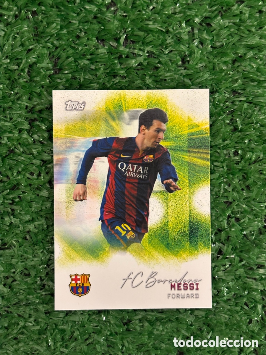 Fu&szlig;ball-Sticker: Lionel Messi #27 Topps FC Barcelona 2025 &ndash; Carta Oficial