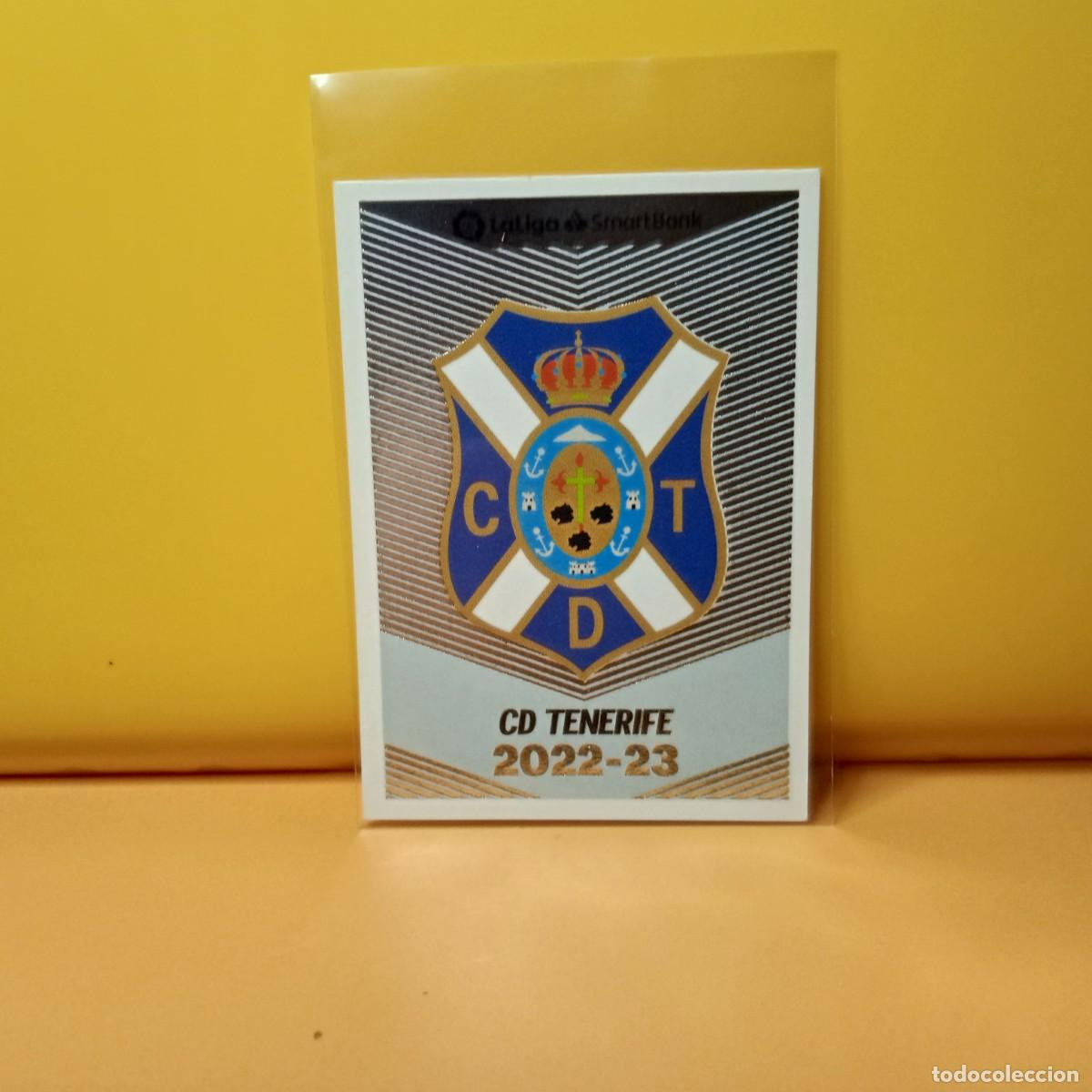 Cromos de f&uacute;tbol: EDICIONES ESTE 2022 2023 22 23 2&ordf; DIVISI&Oacute;N ESCUDO CD TENERIFE 20