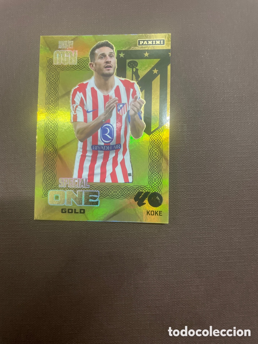 Cromos de f&uacute;tbol: Koke Special One Gold At Madrid Megacracks 2026/27