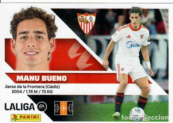 Cromos de f&uacute;tbol: CROMO PANINI LIGA ESTE 26 27 - N&ordm; 16 - MANU BUENO - SEVILLA