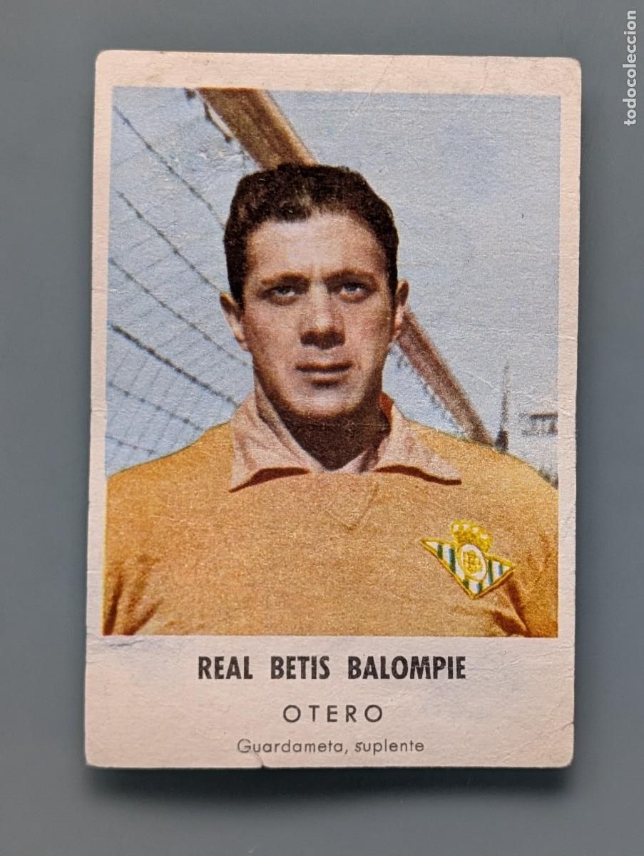 Cromos de f&uacute;tbol: MUY DIFICIL CROMO VERY RARE CARD OTERO REAL BETIS SEVILLA CHOCOLATES GRANELL FUTBOL ANDALUCIA