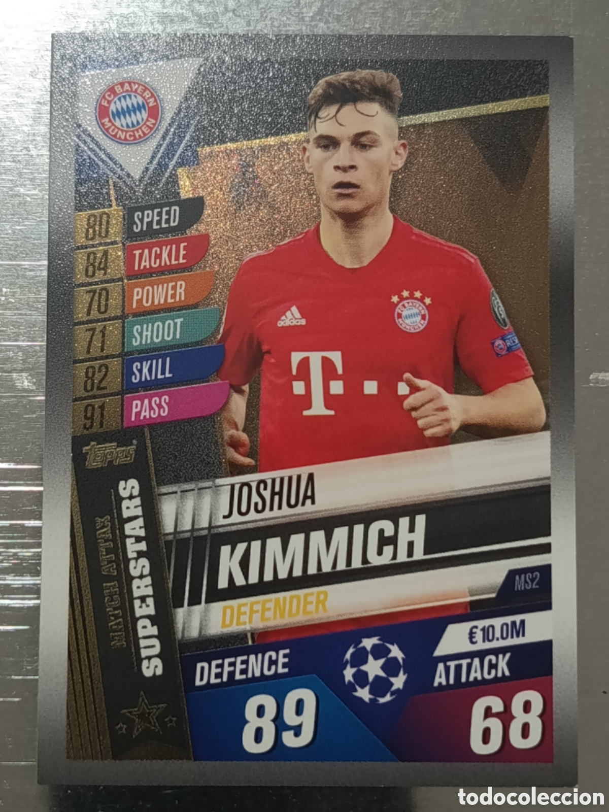Fu&szlig;ball-Sticker: Kimmich Bayern Munich Match Attax Superstars 19/20