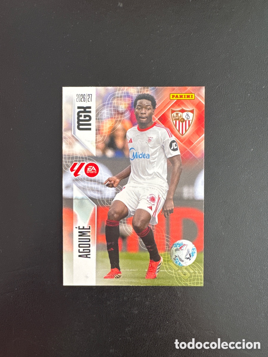 Cromos de f&uacute;tbol: AGOUME SEVILLA NUMERO 335 MEGACRACKS 2026 2027