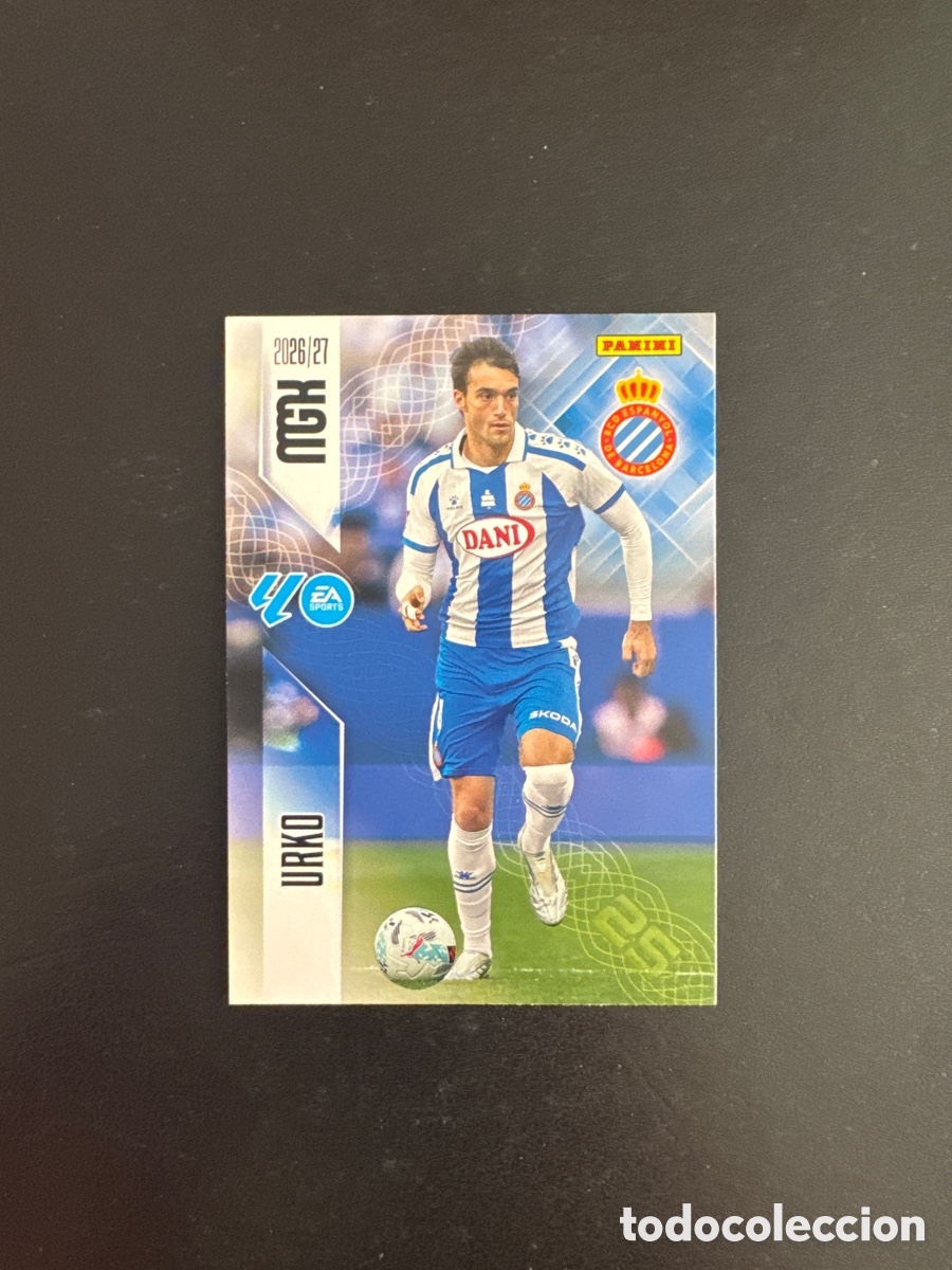 Cromos de f&uacute;tbol: URKO ESPA&Ntilde;OL N&Uacute;MERO 172 MEGACRACKS 2026 2027