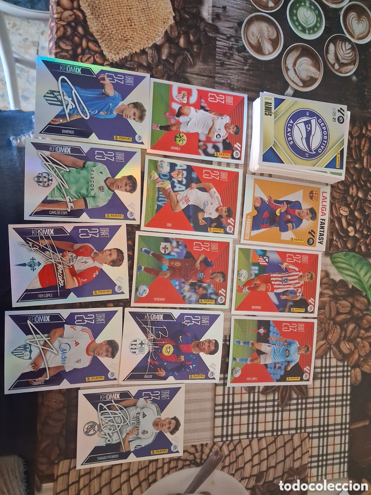 Cromos de f&uacute;tbol: Liga este 26 27 lote de 79 cromos diferentes ver fotos y leer descripci&oacute;n