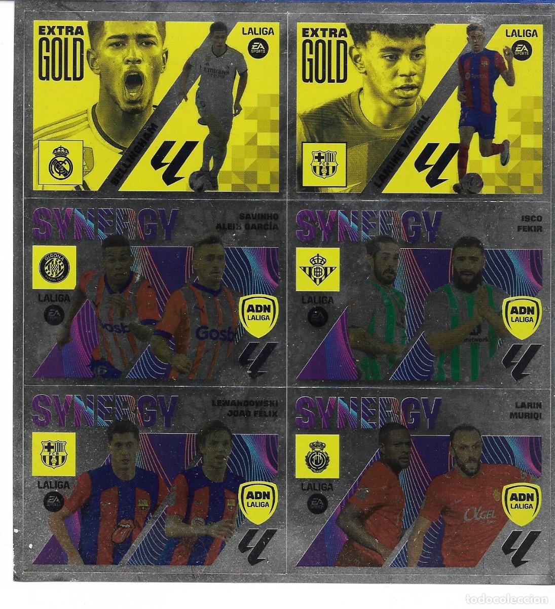 Cromos de Futebol: LAMINA LAMINE YAMAL BELINGAN Y 4 SENERYI MAS REVISTA JUGON 201