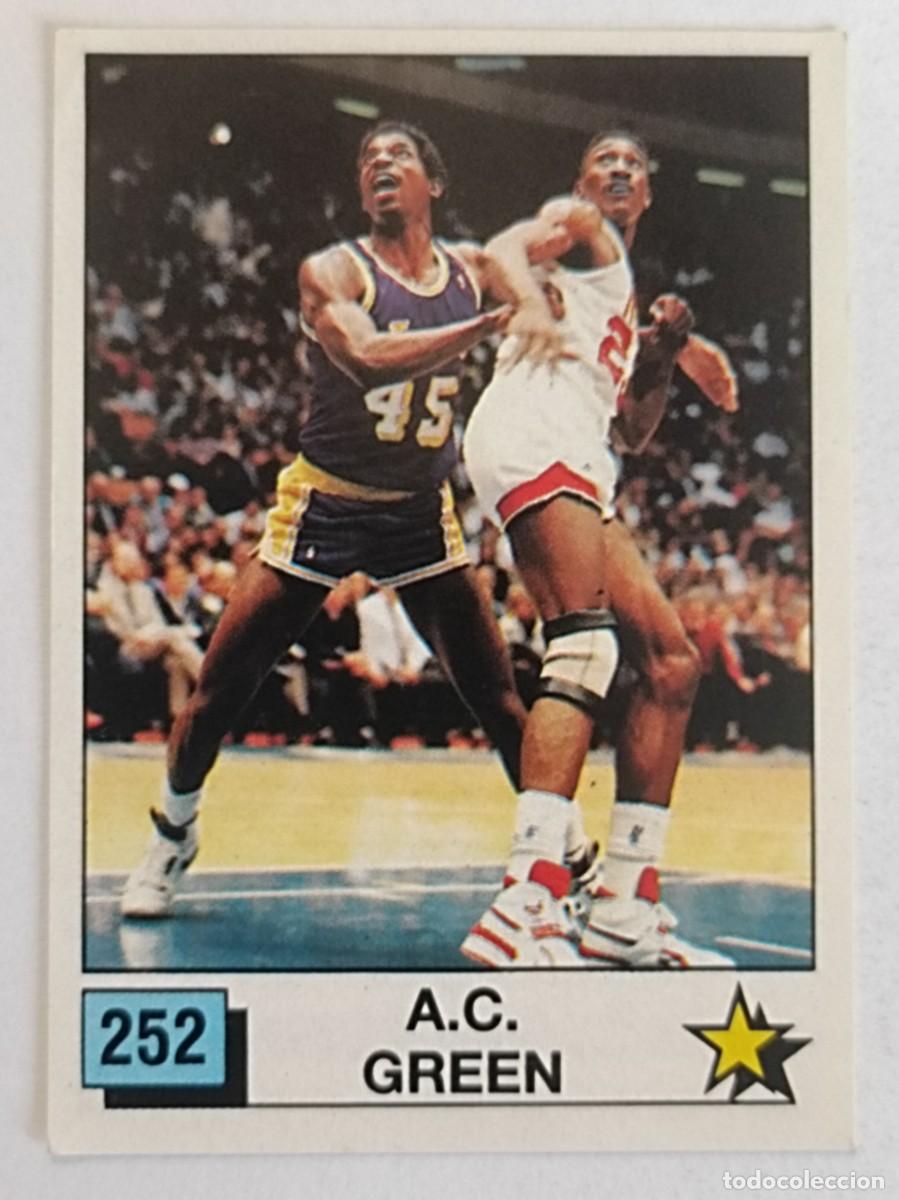 Cromos de f&uacute;tbol: #252 A.C. GREEN BASKET NBA 90 PANINI