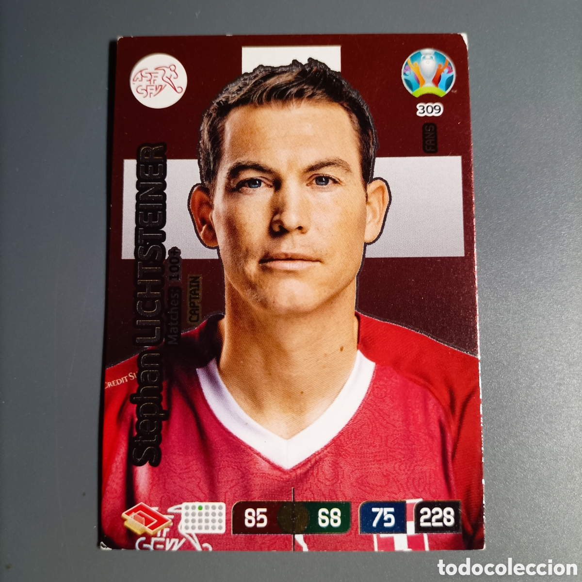 Cromos de f&uacute;tbol: ADRENALYN Euro 2020. (SUIZA) №309 STEPHAN LICHTSTEINER