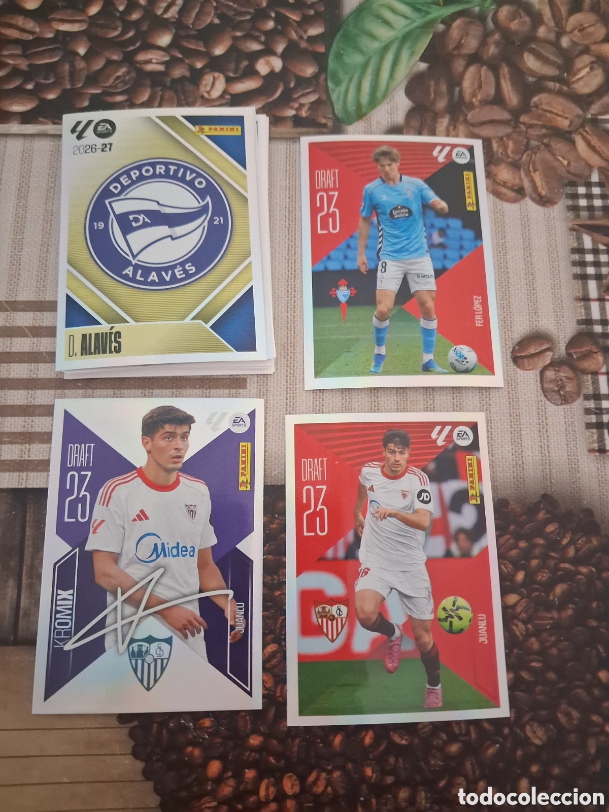 Cromos de f&uacute;tbol: Liga este 26 27 lote de 17 cromos diferentes leer descripci&oacute;n y ver fotos