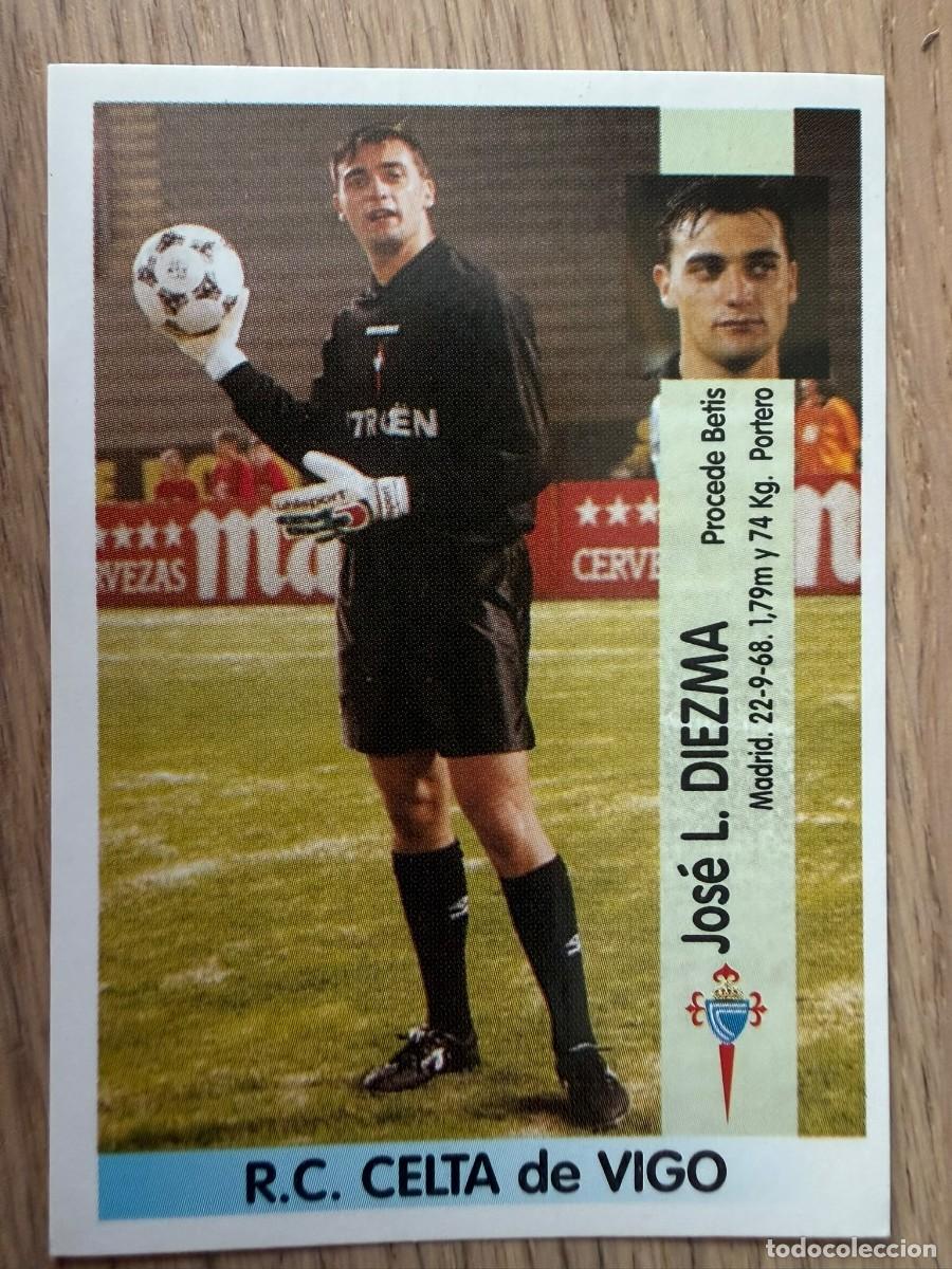 Cromos de f&uacute;tbol: N&ordm; 161A 161 A DIEZMA COLOCA CELTA VIGO 96 97 1996 1997 LIGA PANINI SIN PEGAR CROMO FUTBOL