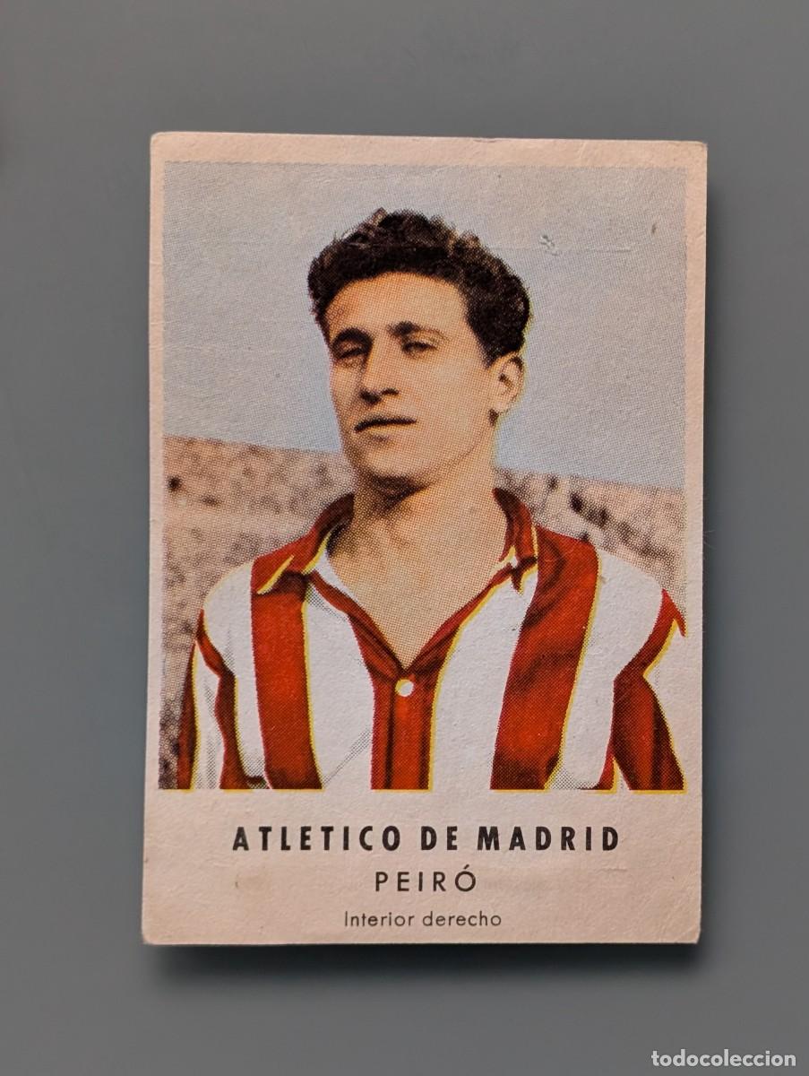 Cromos de f&uacute;tbol: DIFICIL CROMO RARE ROOKIE CARD PEIRO ATLETICO MADRID CHOCOLATES GRANELL FOOTBALL FUTBOL