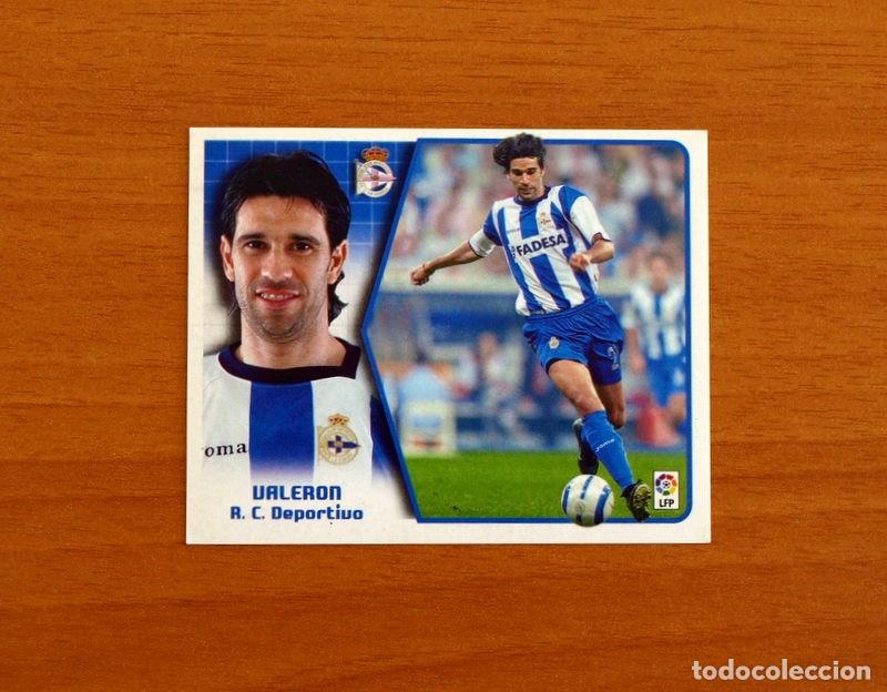 Cromos de f&uacute;tbol: Deportivo La Coru&ntilde;a - Valer&oacute;n - Liga 2005-2006, 05-06 - Ediciones Este - Nunca pegado
