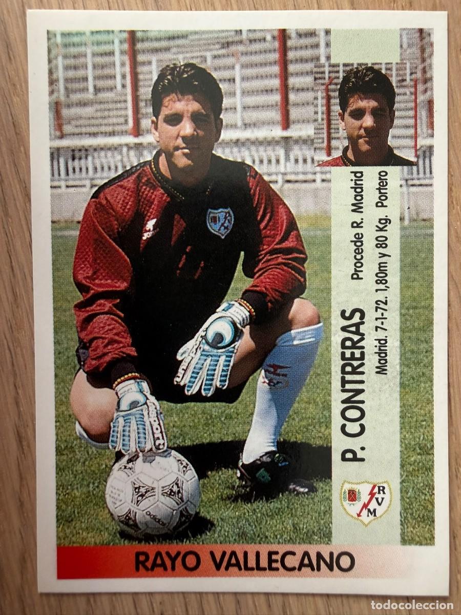 Cromos de f&uacute;tbol: N&ordm; 321A 321 A CONTRERAS COLOCA RAYO VALLECANO 96 97 1996 1997 LIGA PANINI SIN PEGAR CROMO FUTBOL