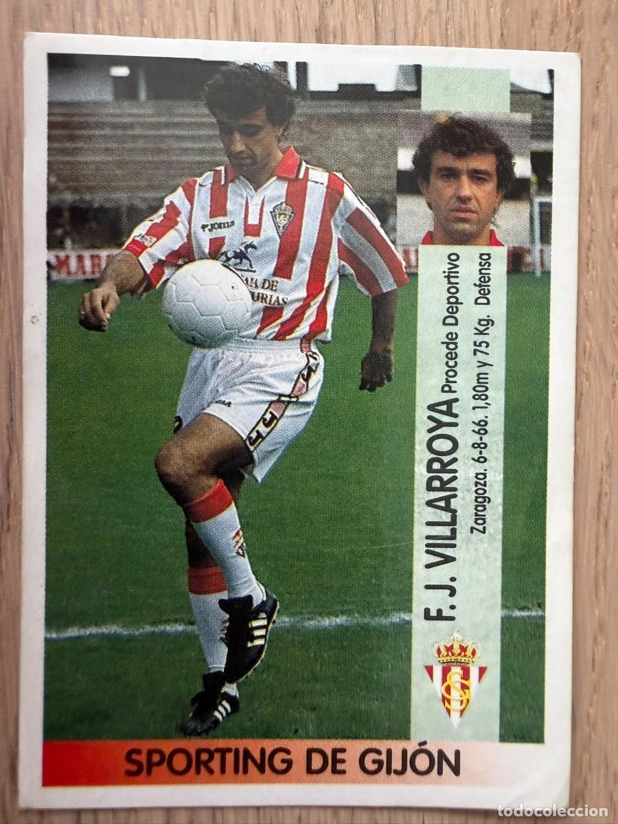Cromos de f&uacute;tbol: N&ordm; 277A 277 A VILLARROYA COLOCA SPORTING GIJON 96 97 1996 1997 LIGA PANINI SIN PEGAR CROMO FUTBOL