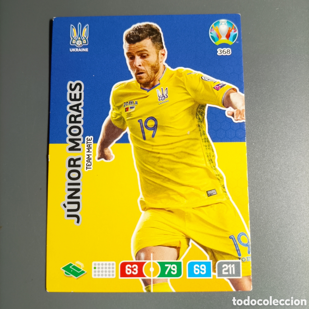 Cromos de f&uacute;tbol: ADRENALYN Euro 2020. (UCRANIA) №368 JUNIOR MORAES