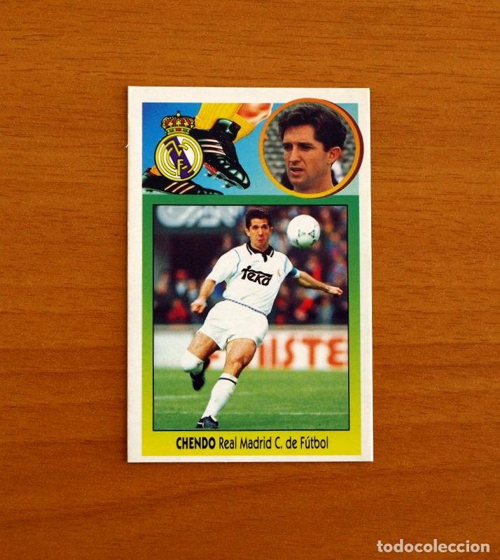 Cromos de f&uacute;tbol: Real Madrid - Chendo - Ediciones Este Liga 1993-1994, 93-94 - De cart&oacute;n Nunca pegado