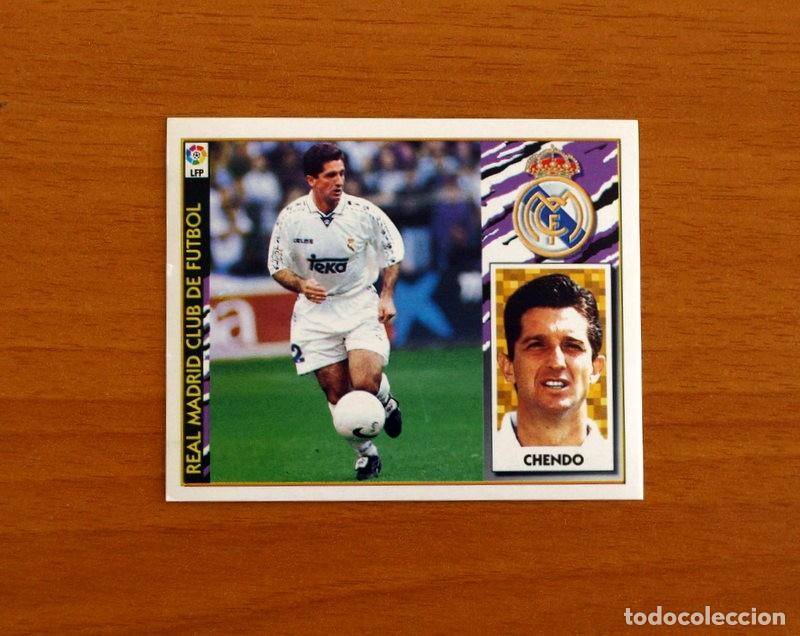 Cromos de f&uacute;tbol: Real Madrid - Chendo - Ediciones Este Liga 1997-1998, 97-98 - Nunca pegado