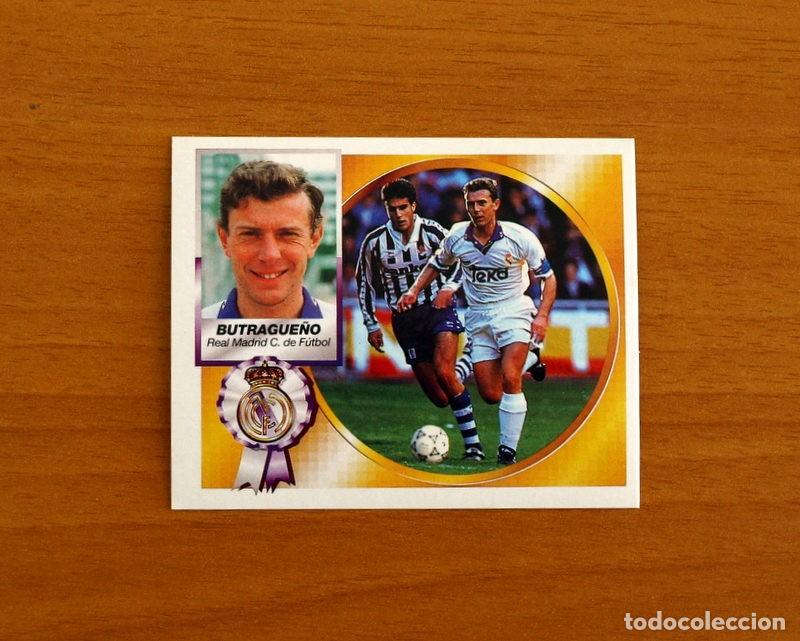 Cromos de f&uacute;tbol: Real Madrid - Butrague&ntilde;o - Ediciones Este Liga 1994-1995, 94-95 - Nunca Pegado