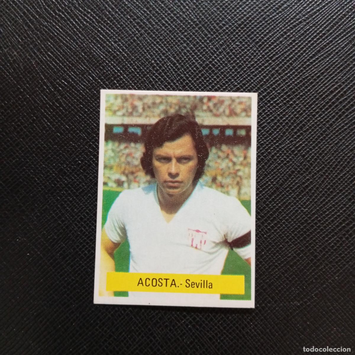 Cromos de f&uacute;tbol: ACOSTA SEVILLA FINI 1975 1976 CROMO FUTBOL LIGA 75 76 - SIN PEGAR - A70 PG73