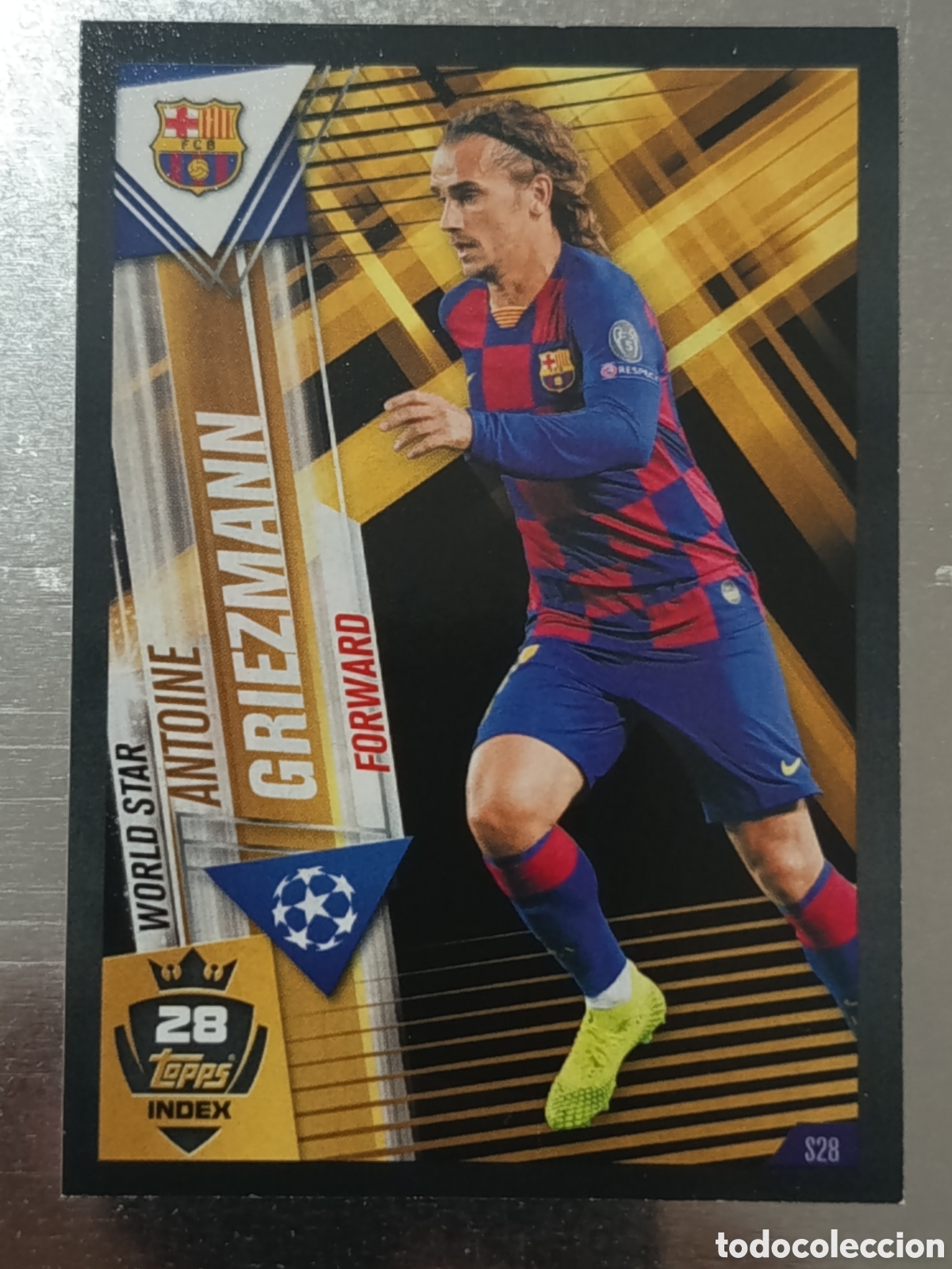 Fu&szlig;ball-Sticker: Griezmann F.C. Barcelona 19 20 World Star Topps Match Attax