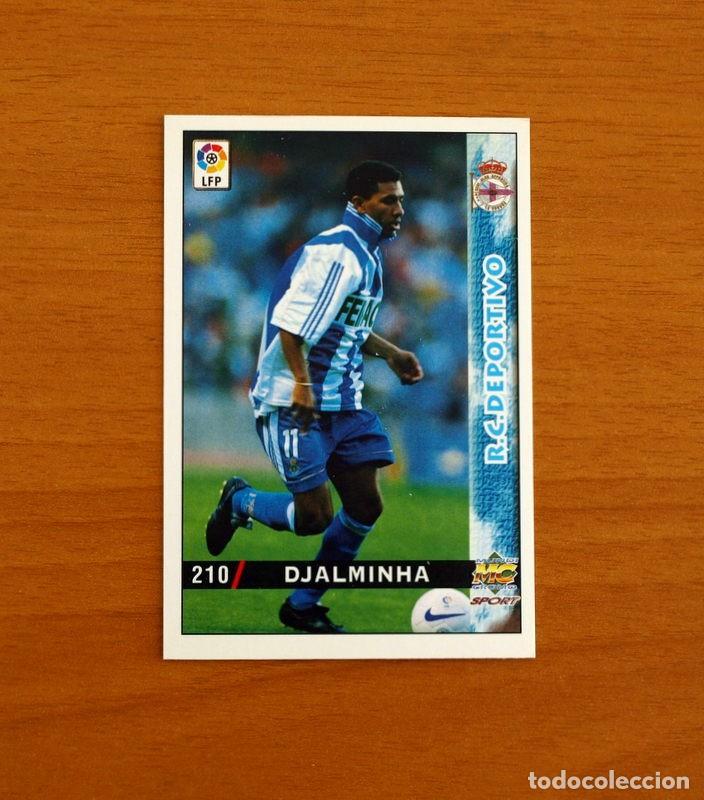 Cromos de f&uacute;tbol: Deportivo La Coru&ntilde;a - N&ordm; 210 Djalminha - Mundicromo Las Fichas de la Liga 1998-1999-98-99
