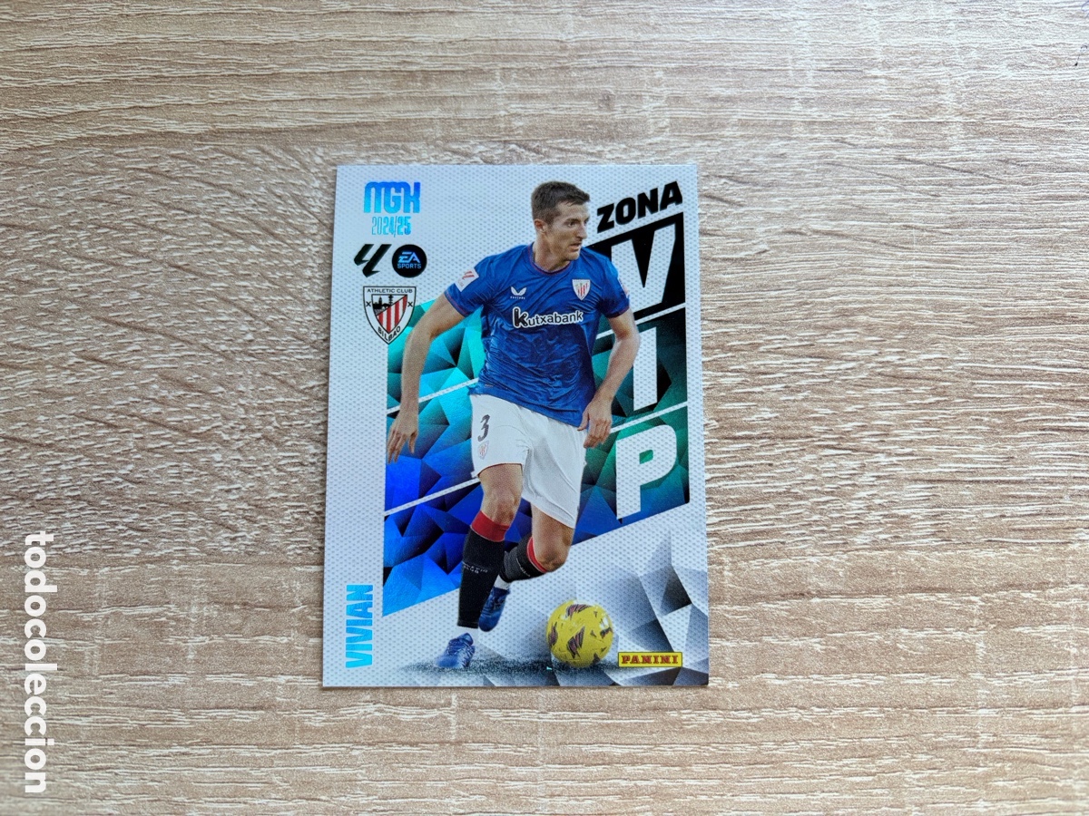 Cromos de f&uacute;tbol: 405 VIVIAN ZONA VIP MEGACRACKS MGK 2024 2025 24 25 ATHLETIC CLUB