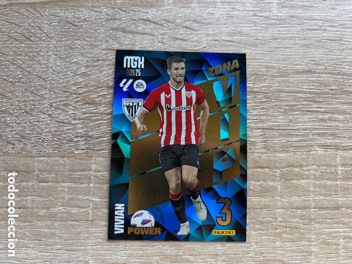 Cromos de f&uacute;tbol: P405 VIVIAN ZONA VIP POWER MEGACRACKS MGK 2024 2025 24 25 ATHLETIC CLUB