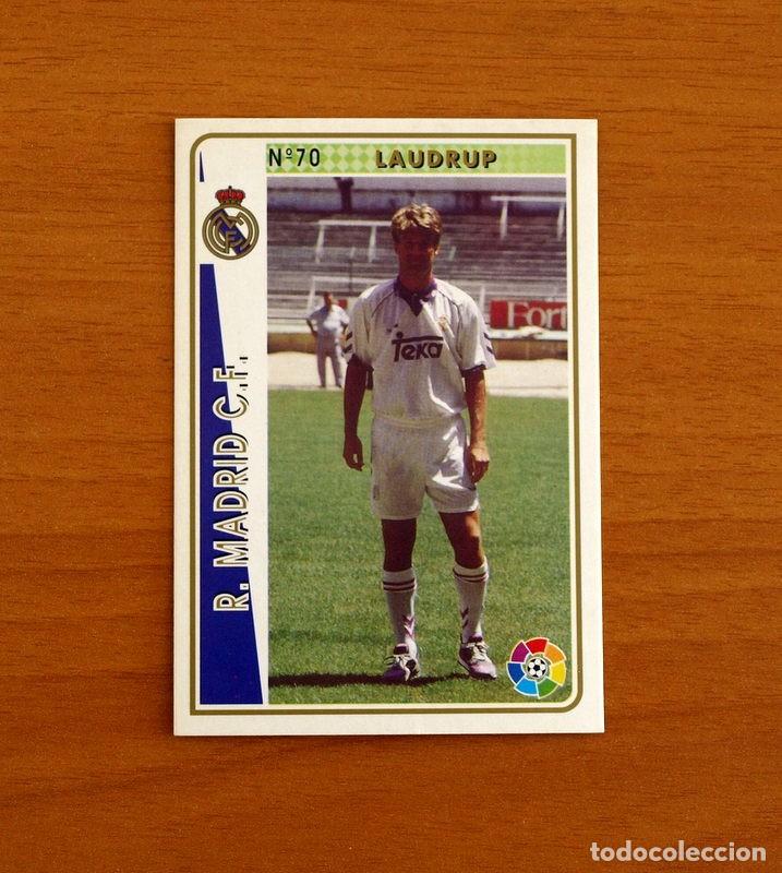 Cromos de f&uacute;tbol: Real Madrid -N&ordm; 70 Laudrup -Rookie-Mundicromo Las Fichas de la Liga 1994-1995-94-95