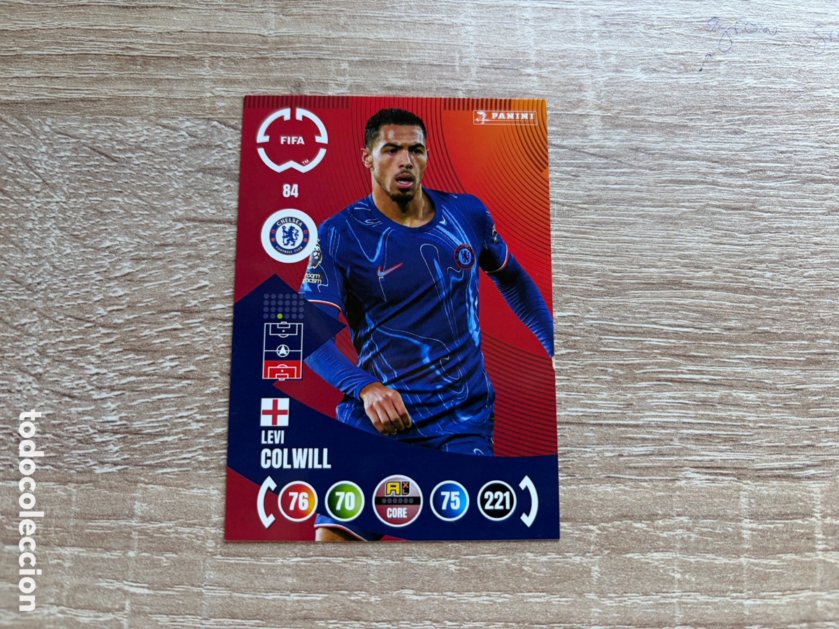 Cromos de f&uacute;tbol: 84 LEVI COLWILL ADRENALYN XL FIFA WORLD CUP CLUBES 2025 25 CHELSEA FC