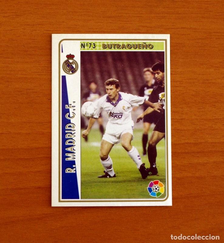 Cromos de f&uacute;tbol: Real Madrid -N&ordm; 73 Butrague&ntilde;o -Mundicromo Las Fichas de la Liga 1994-1995-94-95