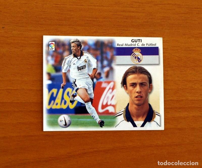 Cromos de f&uacute;tbol: Real Madrid - Guti - Ediciones Este Liga 1999-2000, 99-00 - Nunca Pegado