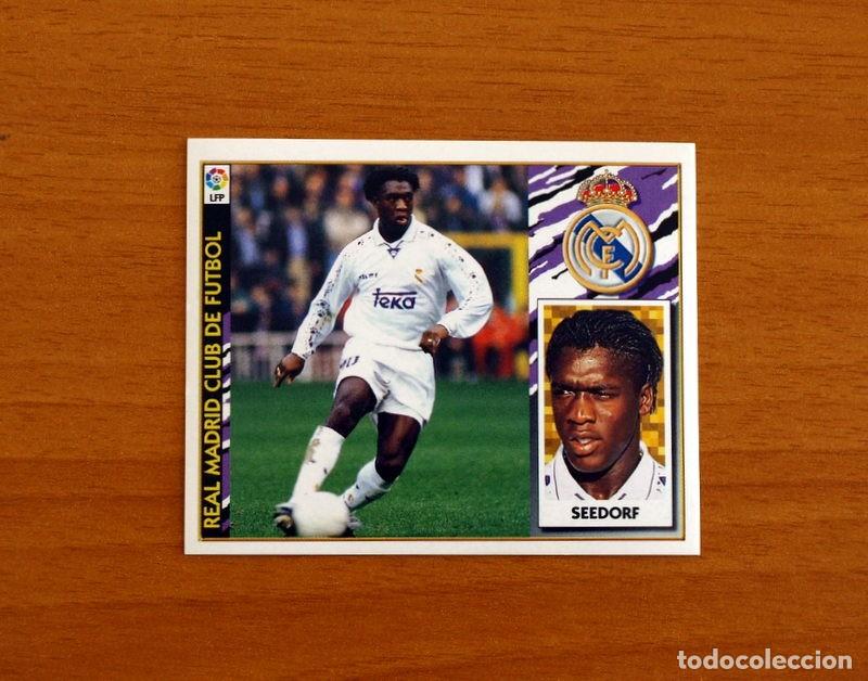 Cromos de f&uacute;tbol: Real Madrid - Seedorf - Ediciones Este Liga 1997-1998, 97-98 - Nunca Pegado