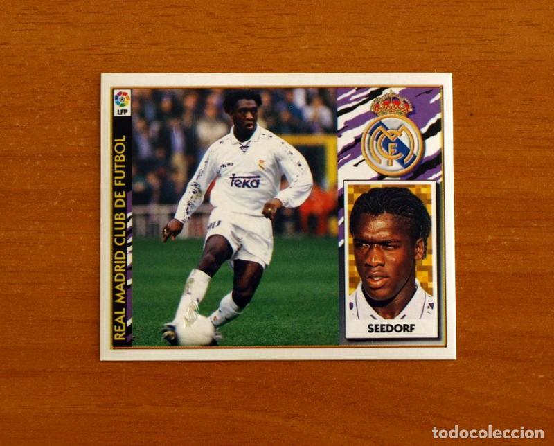 Cromos de f&uacute;tbol: Real Madrid - Seedorf - Ediciones Este Liga 1997-1998, 97-98 - Nunca Pegado