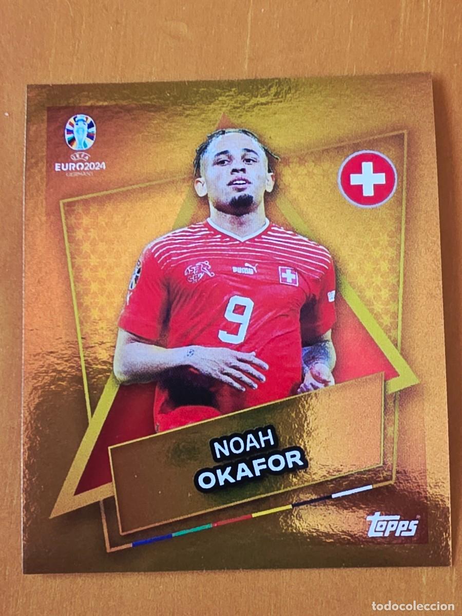 Cromos de f&uacute;tbol: SUI SP Noah Okafor, Suiza, Topps Euro 2024, Eurocopa 24